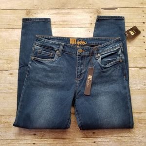 KUT FROM THE KLOTH MEDIUM WASH CURVY SKINNY JEANS
